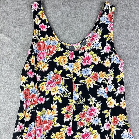 VTG Express Maxi Dress 3/4 Campagnie Internationale 90s Floral Boho Cottage* - Picture 7 of 16